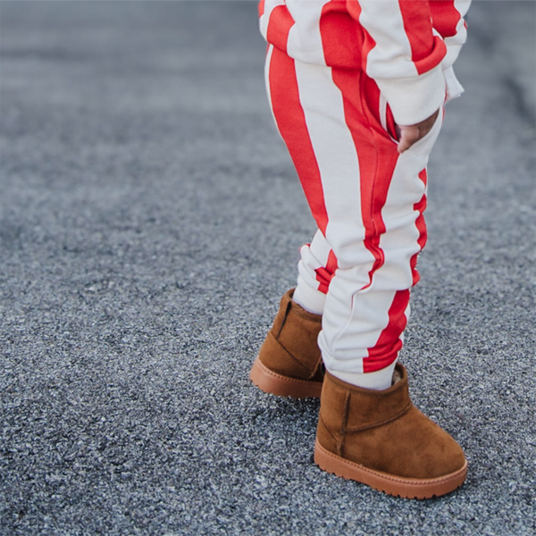 BOLD STRIPED JOGGERS