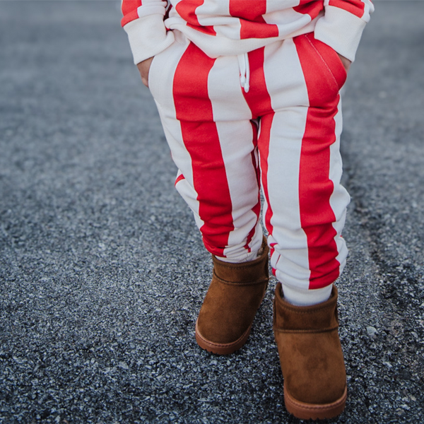 BOLD STRIPED JOGGERS